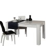 HANAH HOME Produžni trpezarijski sto Bois Shiny White - slika 4