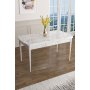 HANAH HOME Trpezarijski sto Han White - slika 1