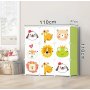 ModernHome Dečiji ormar sa 9 Polica Animals - slika 1