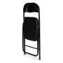 ModernHome Skopive stolice set od 4 black eco-leather - slika 3