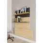 HANAH HOME Radni sto Pooh Sapphire Oak Black - slika 3
