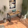 HANAH HOME Radni sto Marsilya 152 Black Atlantic Pine - slika 2