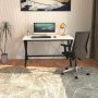 HANAH HOME Radni sto Elite Black White - slika 3