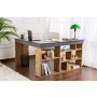 HANAH HOME Radni sto Vesper Anthracite Atlantic Pine - slika 2