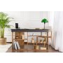 HANAH HOME Radni sto Vesper Anthracite Atlantic Pine - slika 3