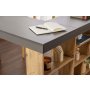HANAH HOME Radni sto Vesper Anthracite Atlantic Pine - slika 5