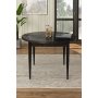 HANAH HOME Trpezarijski sto Rox Black Marble Black - slika 1
