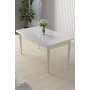 HANAH HOME Trpezarijski sto Nil White - slika 1