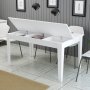HANAH HOME Trpezarijski sto Milan 519 White - slika 3