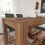 HANAH HOME Trpezarijski sto Single 120 Walnut - slika 3