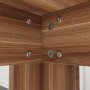HANAH HOME Trpezarijski sto Single 120 Walnut - slika 4
