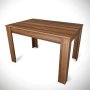 HANAH HOME Trpezarijski sto Single 120 Walnut - slika 5