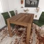 HANAH HOME Trpezarijski sto Single 120 Walnut - slika 1