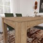 HANAH HOME Trpezarijski sto Single 120 Caucasian Hrast - slika 3