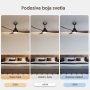 PROSTO Plafonski ventilator sa LED svetlom 132cm CFB5205L-3/40 - slika 3