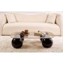 HANAH HOME Sto za kafu Evara Black Bronze - slika 2