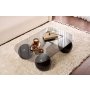 HANAH HOME Sto za kafu Evara Black Grey - slika 3