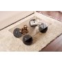 HANAH HOME Sto za kafu Sera Black Bronze - slika 3