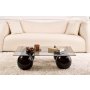 HANAH HOME Sto za kafu Sera Black Grey - slika 2