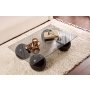 HANAH HOME Sto za kafu Sera Black Grey - slika 3