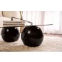 HANAH HOME Sto za kafu Sera Black Grey - slika 5