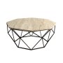 HANAH HOME Sto za kafu Diamond Travertine - slika 4