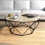HANAH HOME Sto za kafu Diamond Travertine - slika 1