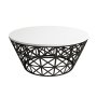HANAH HOME Sto za kafu Stil Metal Ferforje White - slika 4