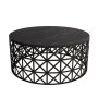 HANAH HOME Sto za kafu Selin Black Marble - slika 4
