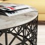 HANAH HOME Sto za kafu Selin White Marble - slika 3
