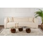 HANAH HOME Sto za kafu Sphere Walnut Bronze - slika 2