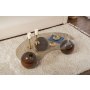 HANAH HOME Sto za kafu Sphere Walnut Bronze - slika 3