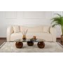 HANAH HOME Sto za kafu Sphere Walnut Grey - slika 2