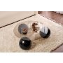 HANAH HOME Sto za kafu Miro Black Bronze - slika 3