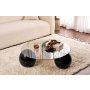 HANAH HOME Sto za kafu Miro Black Bronze - slika 1