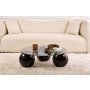 HANAH HOME Sto za kafu Miro Black Grey - slika 2