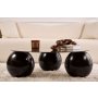 HANAH HOME Sto za kafu Miro Black Grey - slika 5