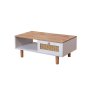 HANAH HOME Sto za kafu Bohem White Hrast - slika 4