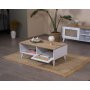 HANAH HOME Sto za kafu Goose White Hrast - slika 5