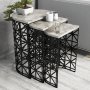 HANAH HOME Set 3 stočića Stil White Marble - slika 1