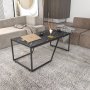 HANAH HOME Sto za kafu Wendy Black - slika 3
