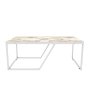 HANAH HOME Sto za kafu Wendy White - slika 5