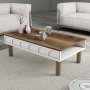 HANAH HOME Sto za kafu Bohem 852 White - slika 1