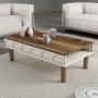 HANAH HOME Sto za kafu Bohem 853 Cream - slika 1