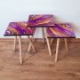 HANAH HOME Set 3 stočića 3Shp108 Multicolor - slika 1