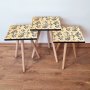 HANAH HOME Set 3 stočića 3Shp11 Beige - slika 1