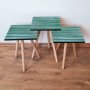 HANAH HOME Set 3 stočića 3Shp116 Blue - slika 1