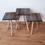 HANAH HOME Set 3 stočića 3Shp120 Grey - slika 1