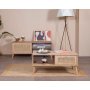 HANAH HOME Sto za kafu Calvin Hrast - slika 1