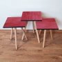 HANAH HOME Set 3 stočića 3Shp128 Red - slika 1